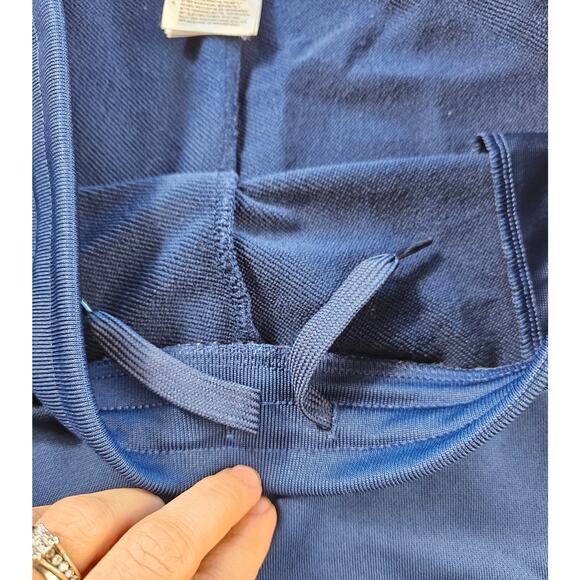 adidas Originals Boy's Micro Tape 3-Stripe Athletic Shorts M ? Collegiate blue - Picture 5 of 8